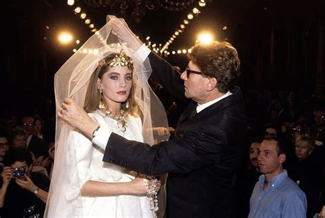 Les robes de mariée les plus emblématiques d'Yves Saint Laurent